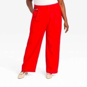 Women's Red Pant A New Day NWT Size 8